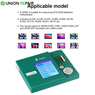 S-UEM2 /Mac USBC & EDP Meter/ Detector for EDP Connector