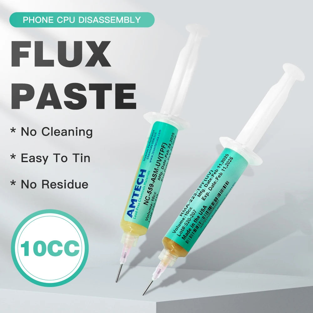 AMTECH NC-559-ASM NC-223-ASM 10cc No Clean Flux