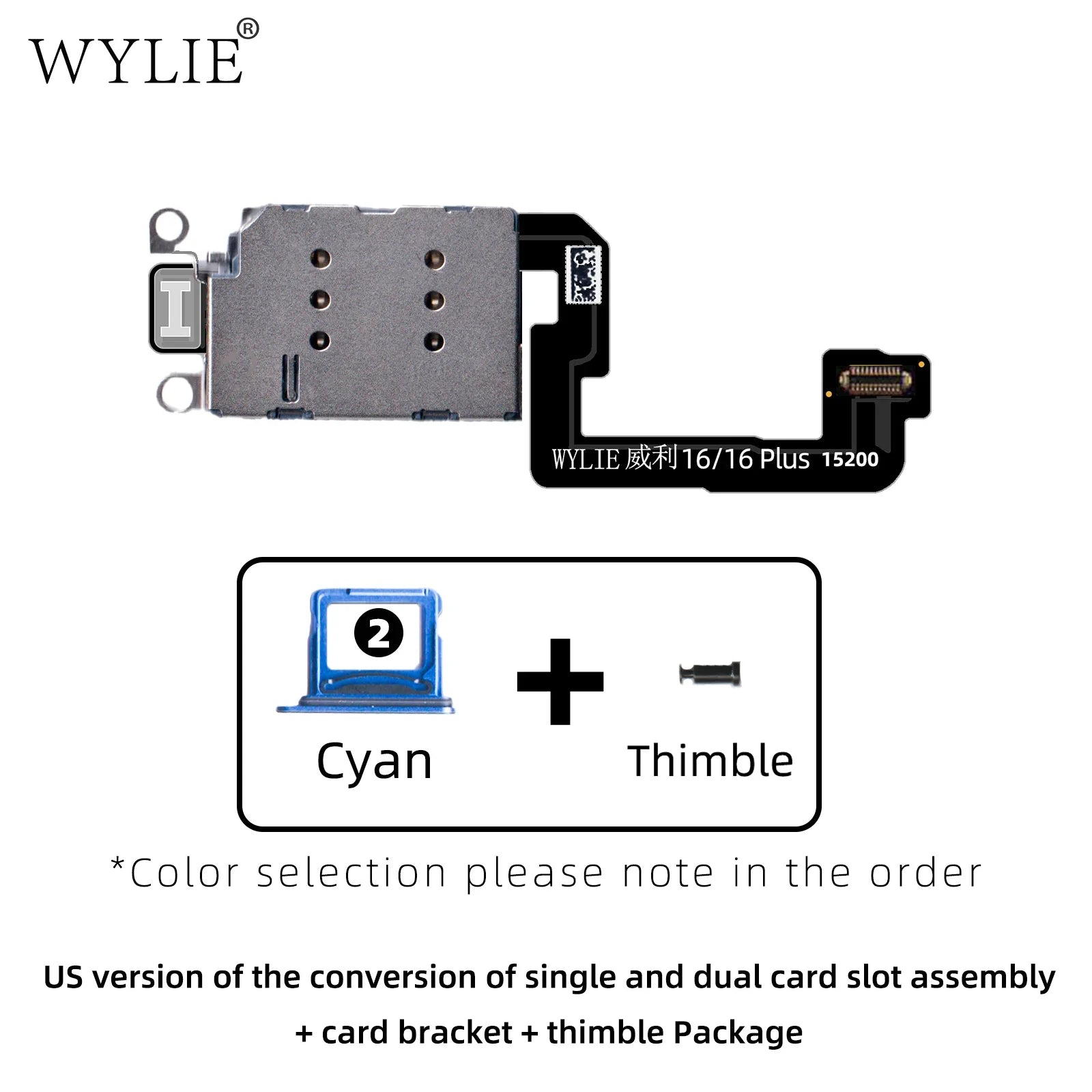 WYLIE For iPhone 14 15 16 Pro MAX ESIM Modified To Sim No Punching