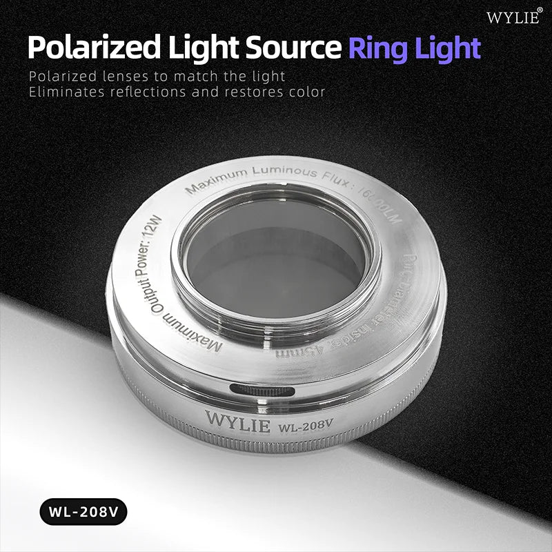 WYLIE High Lumen Adjustable Microscope 64 LED Spotlighting