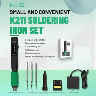Kaisi K211 65W Portable Soldering Station USB