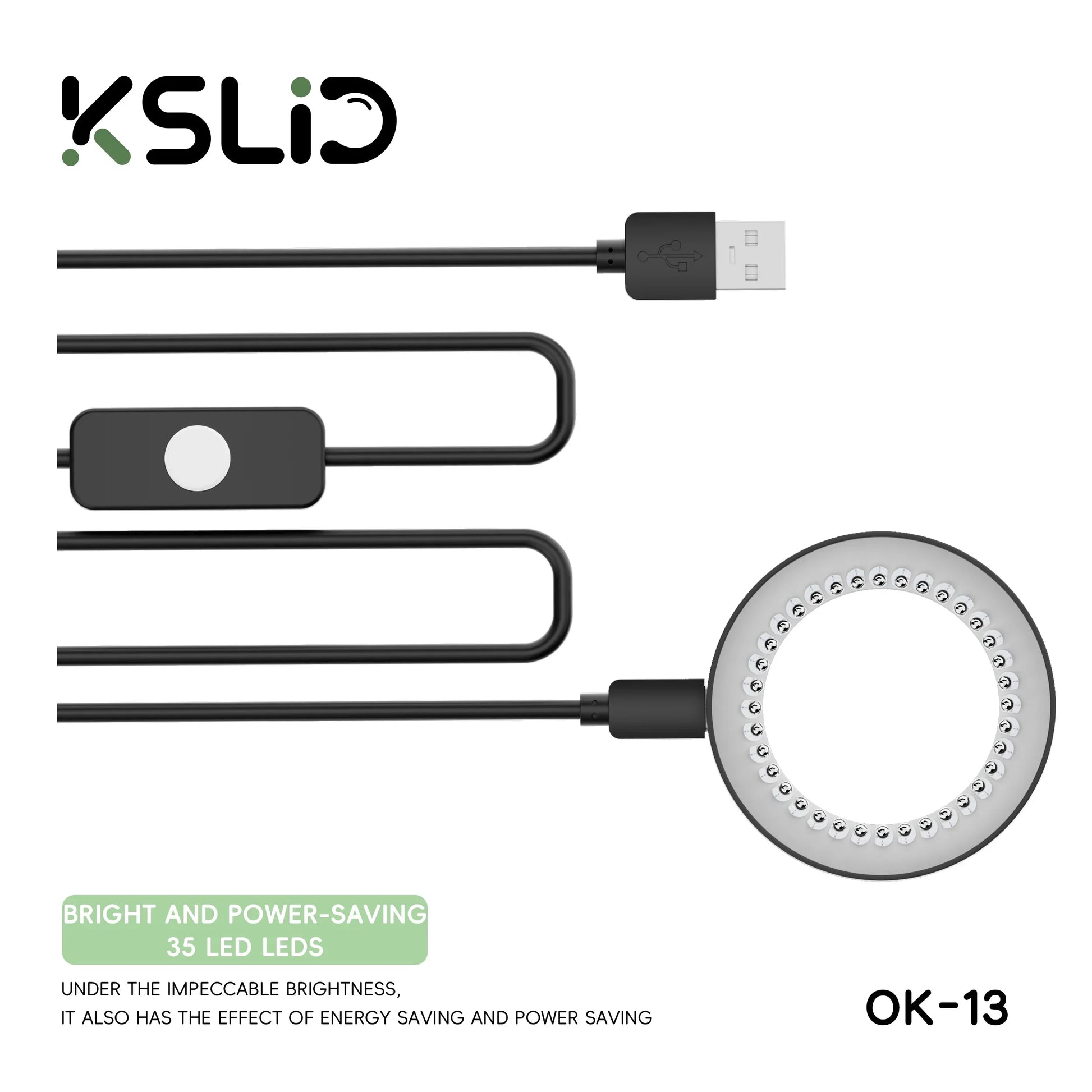KSLID Ok-13 Microscope Ultra-thin Design Ring Light