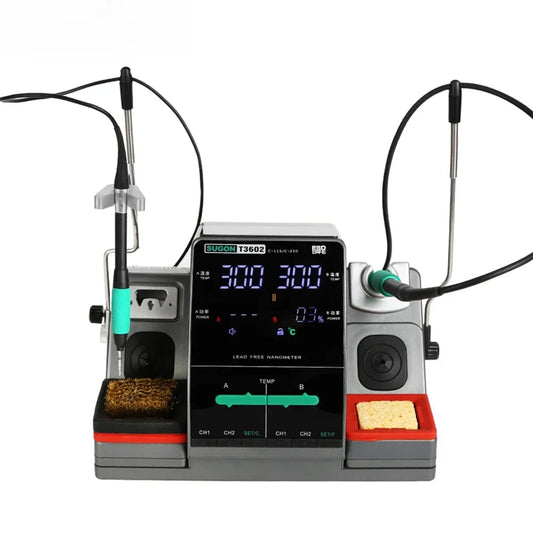 SUGON T3602  Soldering Station  2 In 1 Iron  Mobile