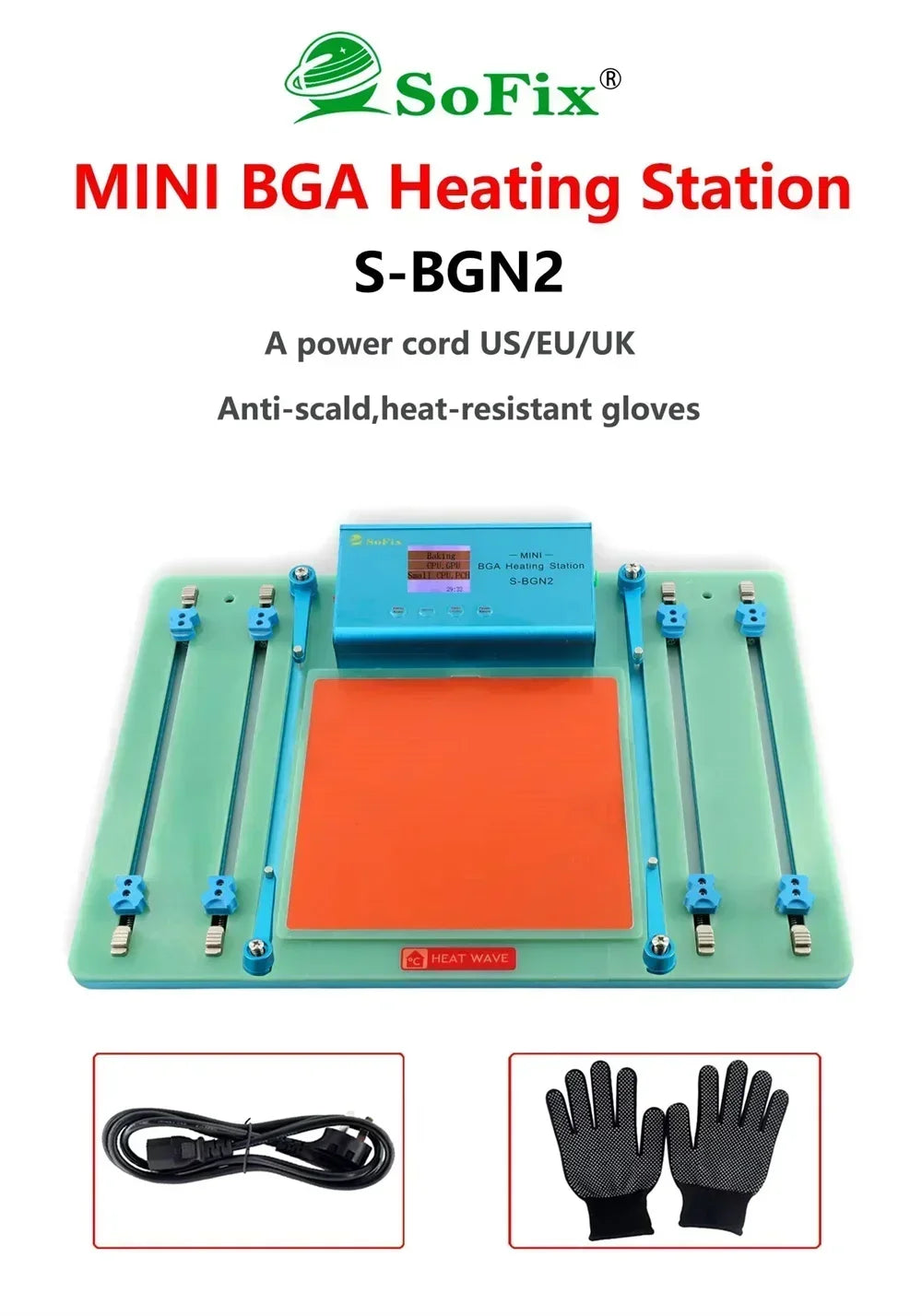 SoFix S-BGN2 Mini BGA Heating Station
