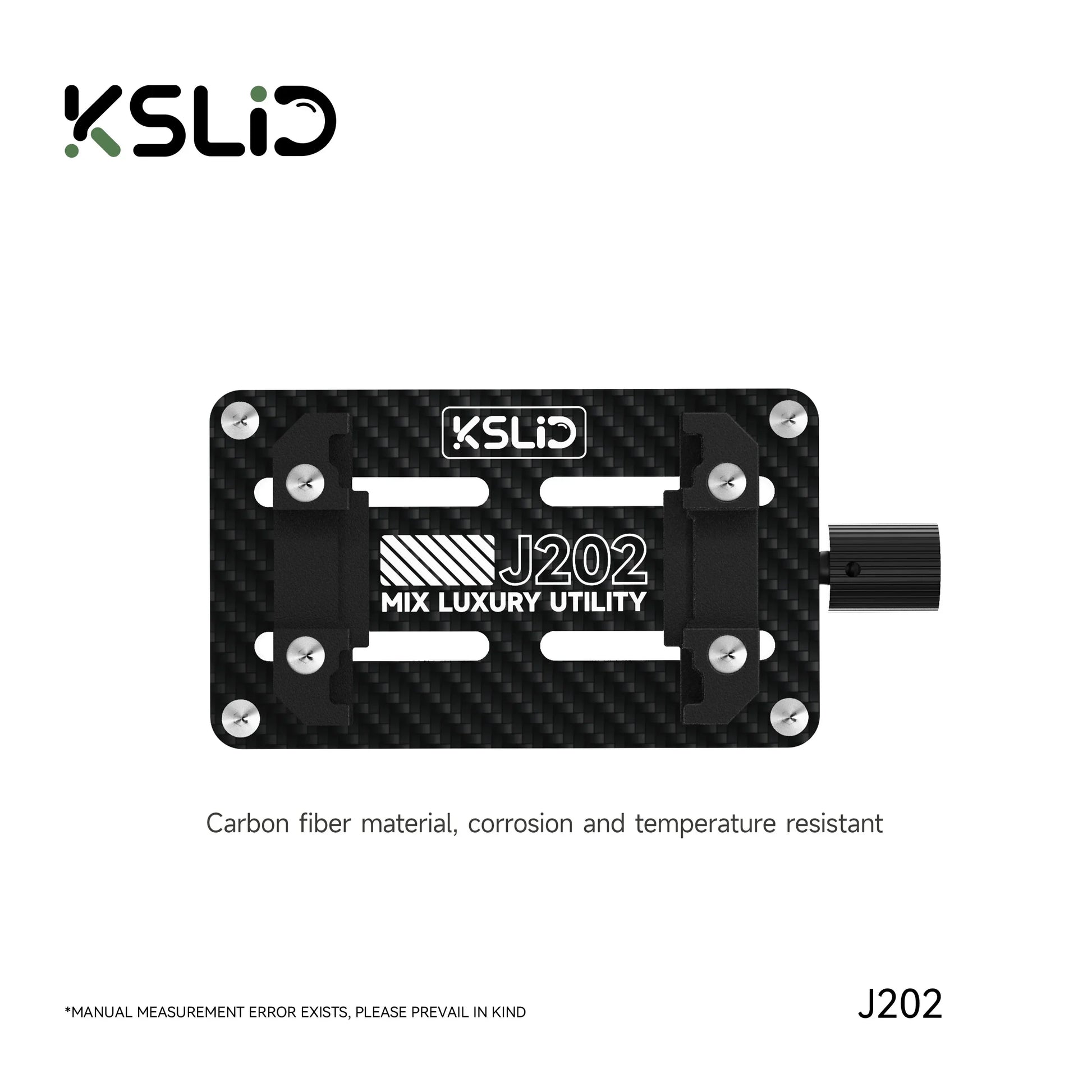 KSLiD J202 Carbon Fiber PCB Holder Fixture
