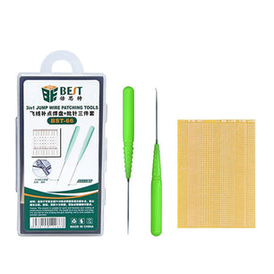 BST-66 Soldering Lugs + Needle Welding Repairing Tools Set