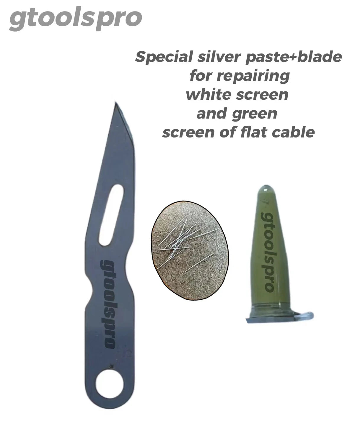 WYLIE ITO Nano Conductive Silver Paste Used