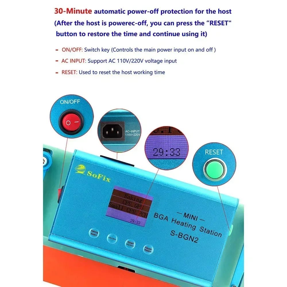 SoFix S-BGN2 Mini BGA Heating Station