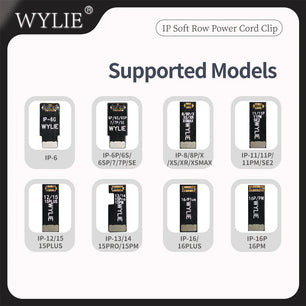 WYLIE iPhone Soft Row Power Cord Clip for iPhone 6 - 16 PM