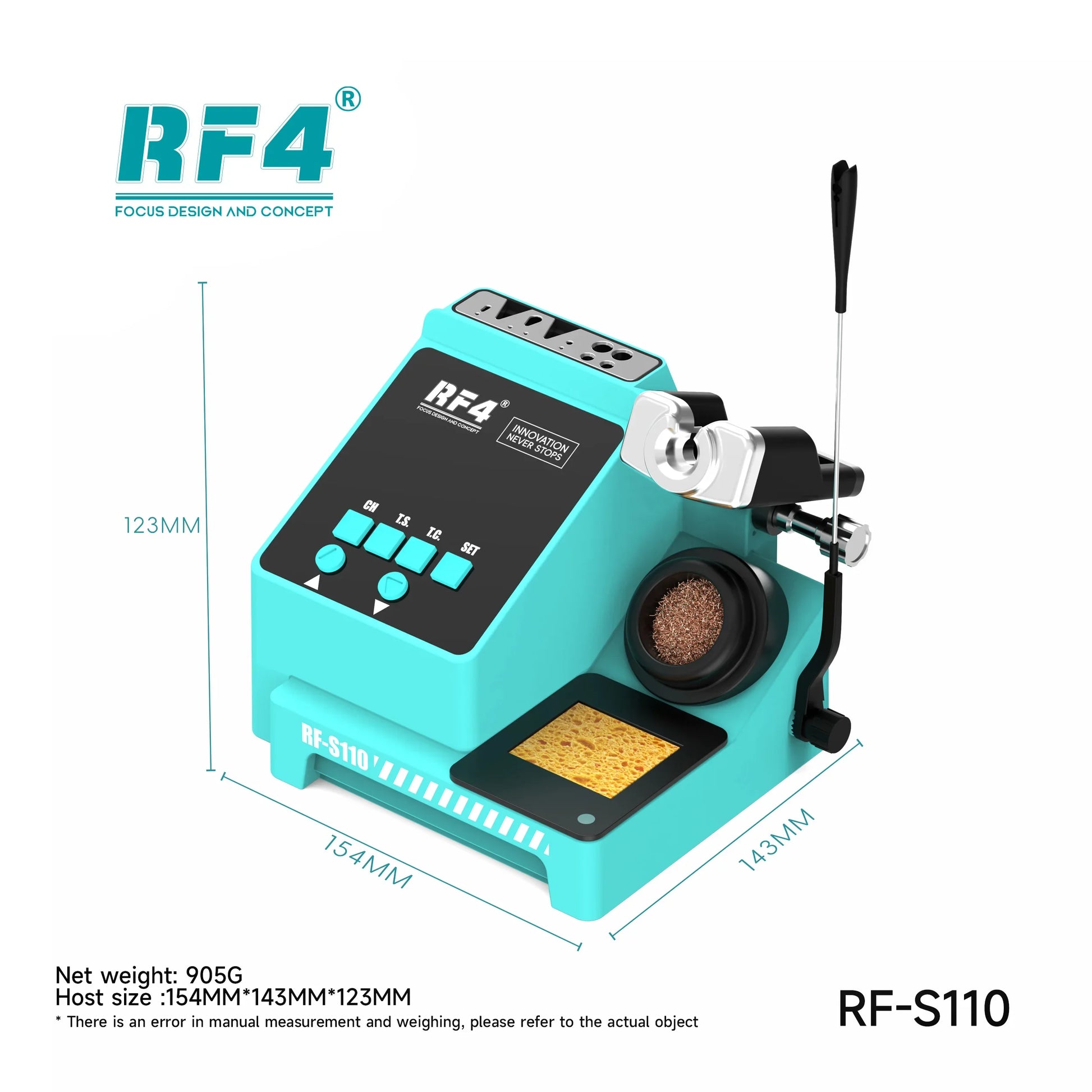 RF4 S110 TCP Soldering Station With C210 Handle