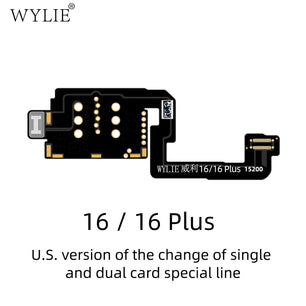 WYLIE For iPhone 14 15 16 Pro MAX ESIM Modified To Sim No Punching