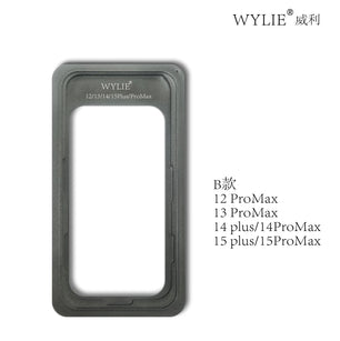 WYLIE Screen Glue Mold for iPhone 12 13 14 15 16 Series