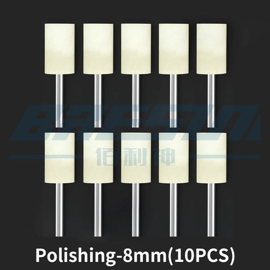 10Pcs 2.35 Shank Diamond Grinding Burr Needle