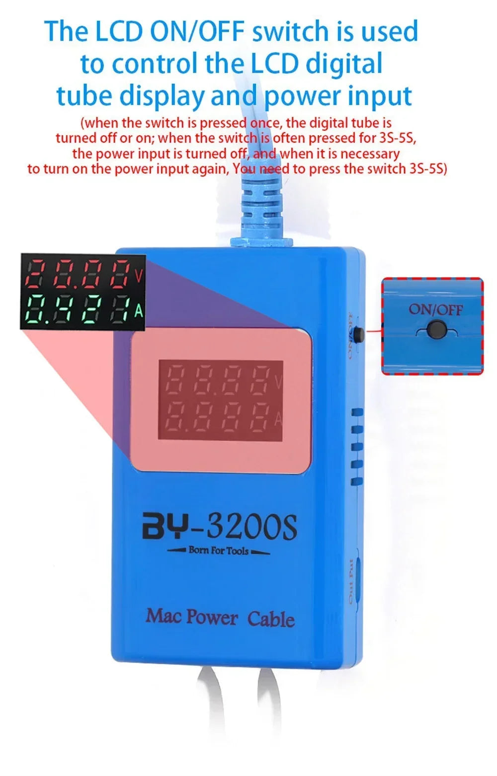 SoFix BY3200S Power Boot Control Cable
