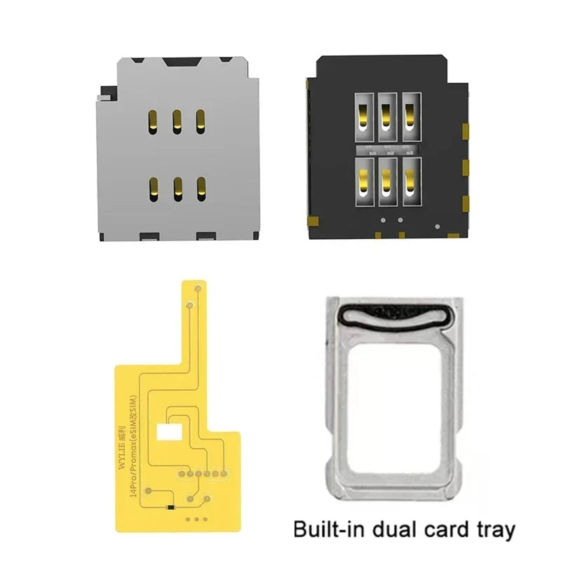 WYLIE For iPhone 14 15 16 Pro MAX ESIM Modified To Sim No Punching