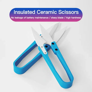 Insulated Ceramic Scissors Mobile Phone Repair Battery