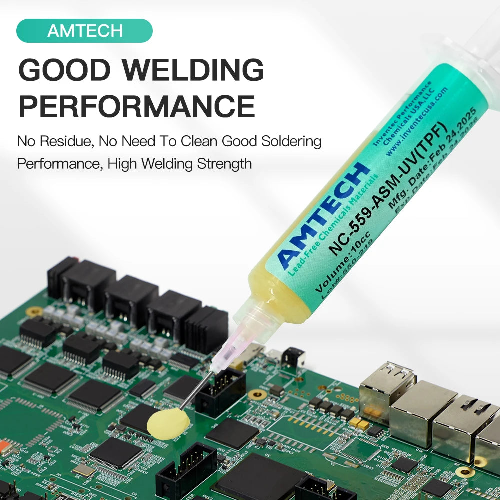 AMTECH NC-559-ASM NC-223-ASM 10cc No Clean Flux