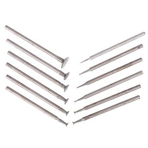 10Pcs 2.35 Shank Diamond Grinding Burr Needle