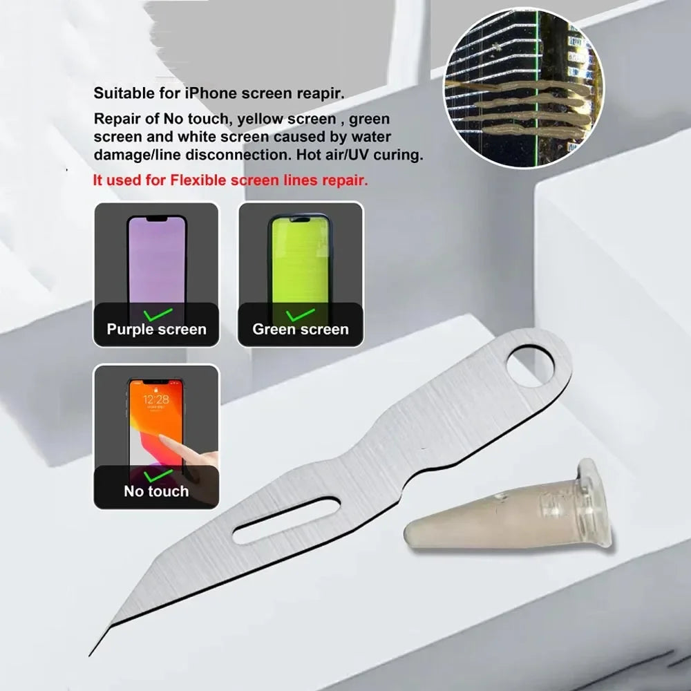 WYLIE ITO Nano Conductive Silver Paste Used