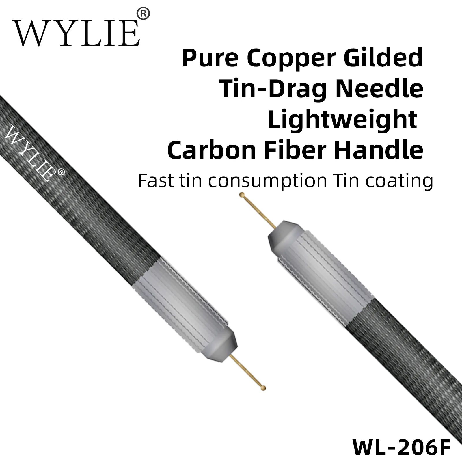 WYLIE Tin Dragging Needle Gold Plated FPC Connector Reballing
