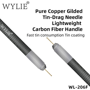 WYLIE Tin Dragging Needle Gold Plated FPC Connector Reballing