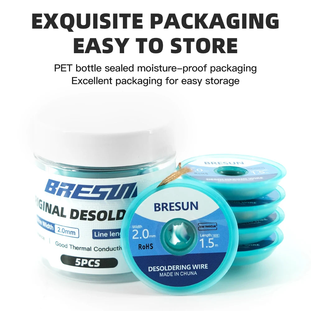 Bresun 2mm 2015 Desoldering Braid Solder
