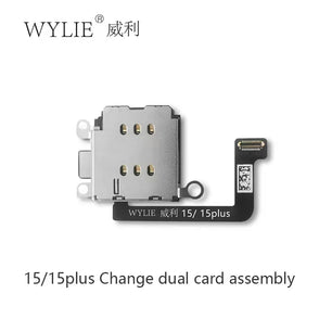 WYLIE For iPhone 14 15 16 Pro MAX ESIM Modified To Sim No Punching