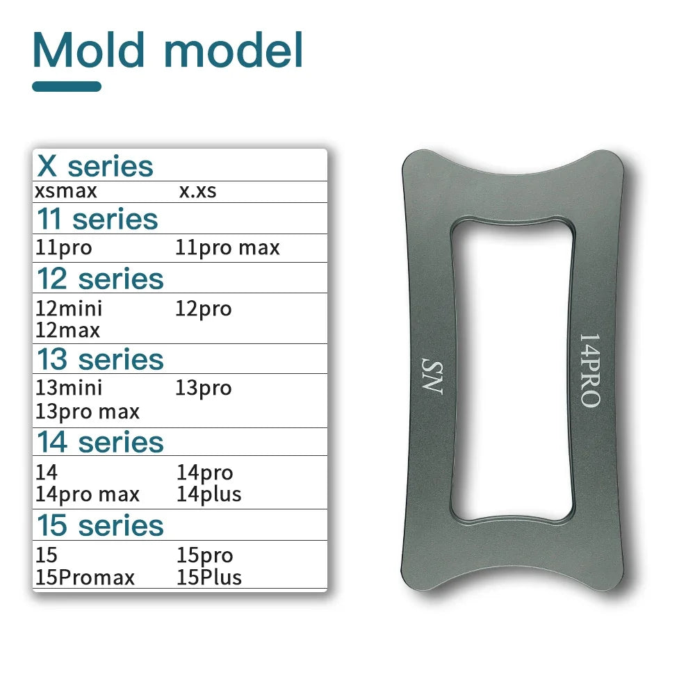 SN Pressure-holding mold For iPhone X-15pro Max