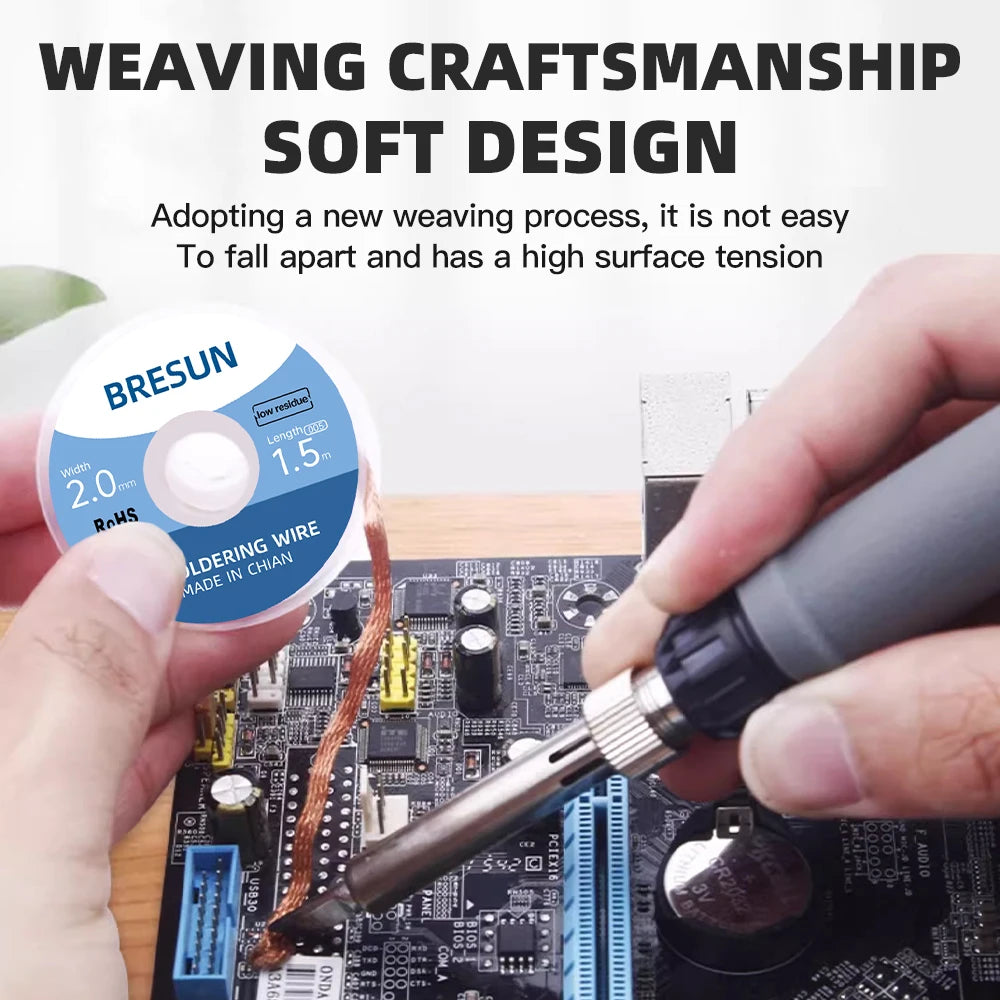 Bresun 2mm 2015 Desoldering Braid Solder