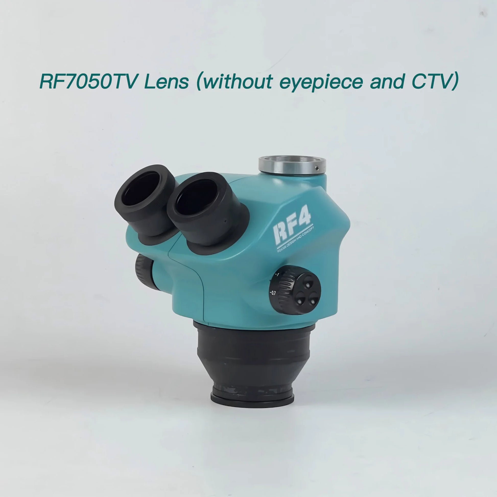 RF4 New Trinocular Microscope Head 7-50X