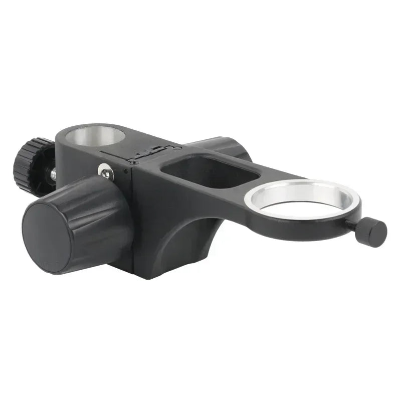 50mm Focus Adjustable Arm Holder Microscope Zoom Lens Gear Accessories