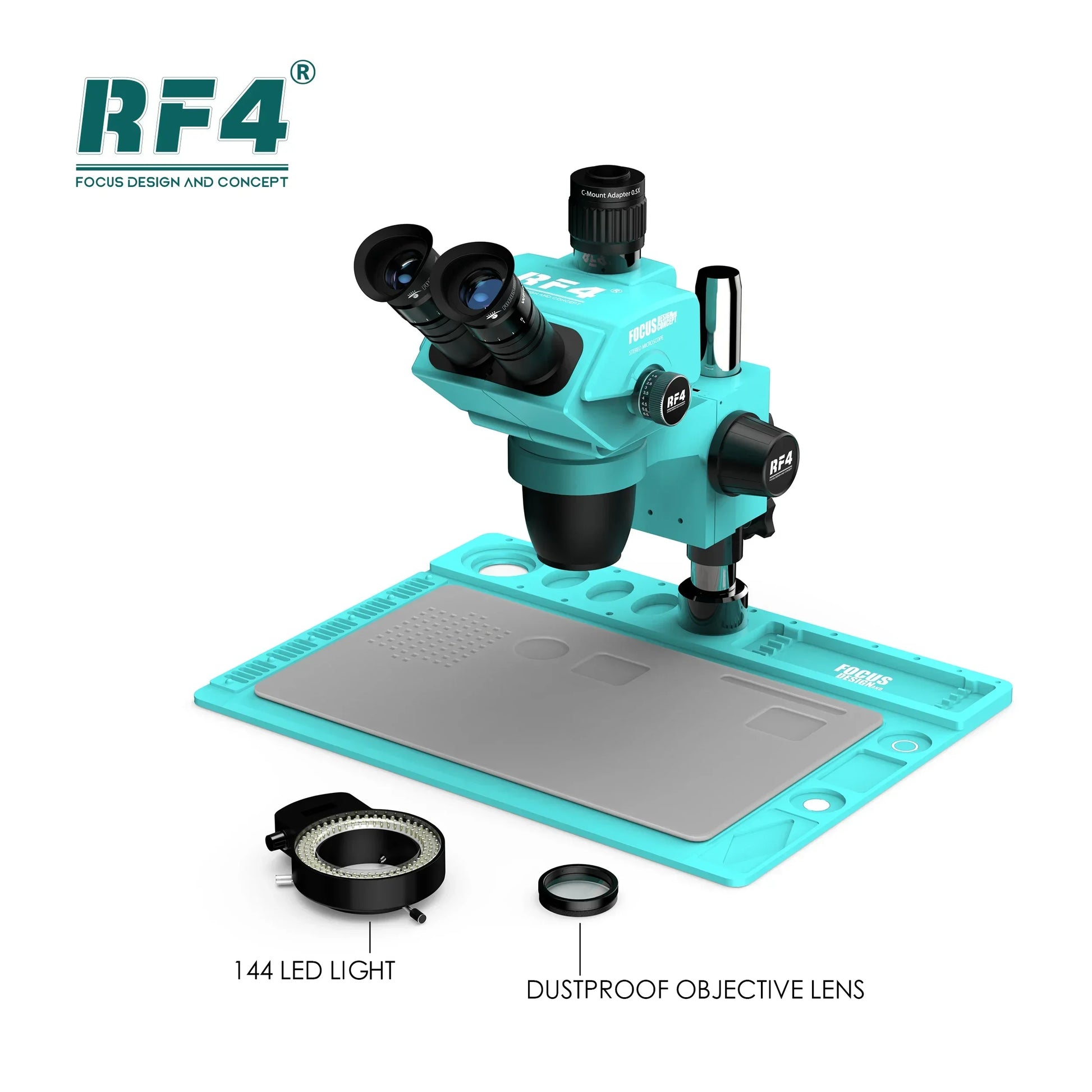 RF4-6565PROD2 Microscope Large Field Of Vision Stereo
