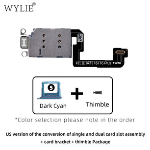 WYLIE For iPhone 14 15 16 Pro MAX ESIM Modified To Sim No Punching