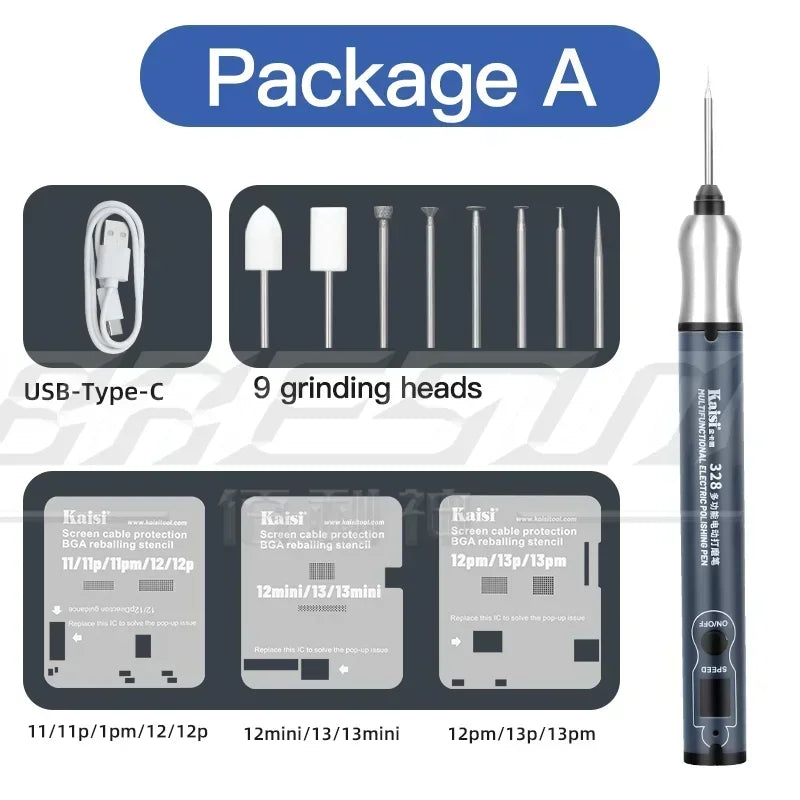 Kaisi 328 Multifunctional Electric Sanding Pen Rechargeable