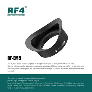 RF4 Good Quality 6.5-65X Triocular Synchronous Zoom Lens