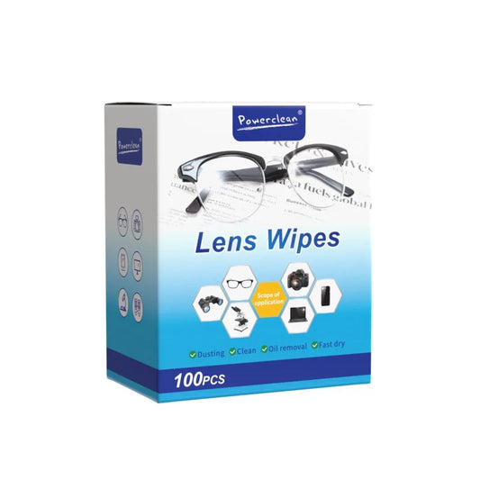 100pcs Glasses Cleaning Lens Wipes