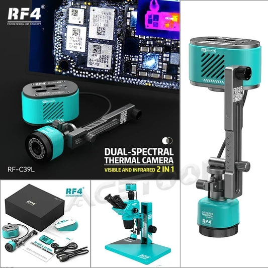 RF4 RF-C39L Dual Spectral 4K Thermal Imager Camera With Fixed Trestle