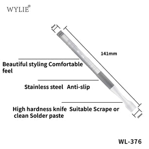 Wylie WL-376 Stainless Steel Anti-slip Handle Magnetic Tin Scraper