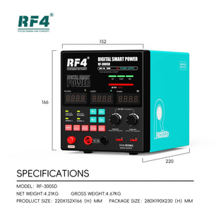 RF4-3005PRO RF3005D Digital Smart Power Meter