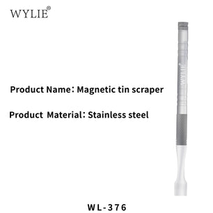 Wylie WL-376 Stainless Steel Anti-slip Handle Magnetic Tin Scraper