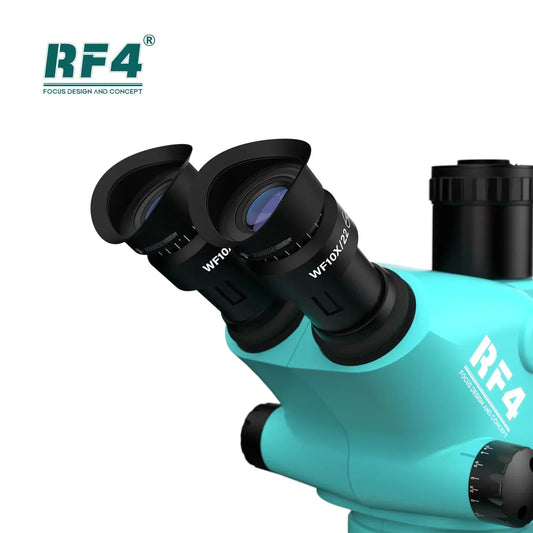 RF4 Good Quality 6.5-65X Triocular Synchronous Zoom Lens