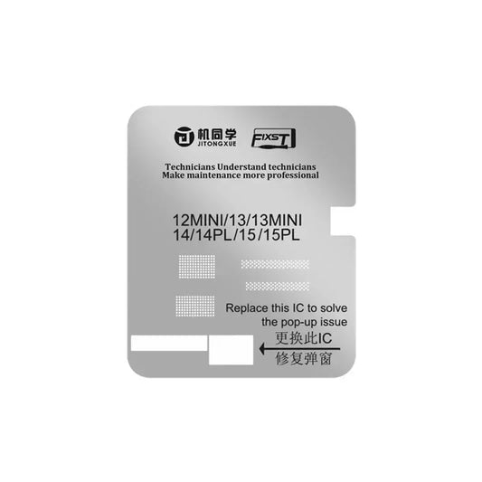 Fixst & JTX LCD Screen IC Chip Flex Cable Protection Stencil