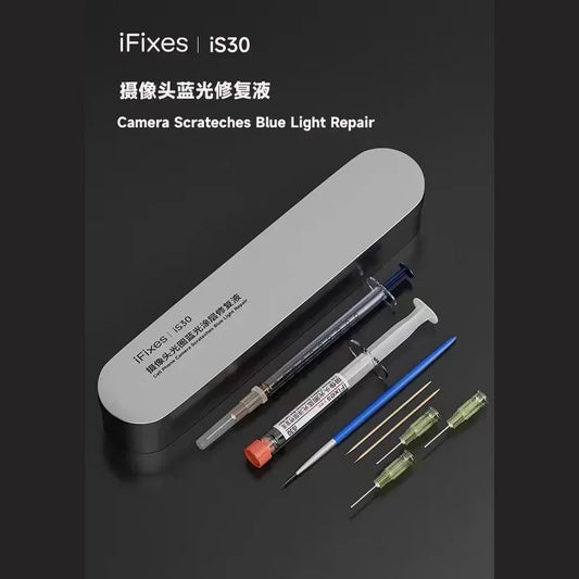 iFixes is30 Camera Scrateches Blue Light Repair