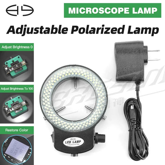 Bresun Adjustable 144 LED Ring Light illuminator Lamp