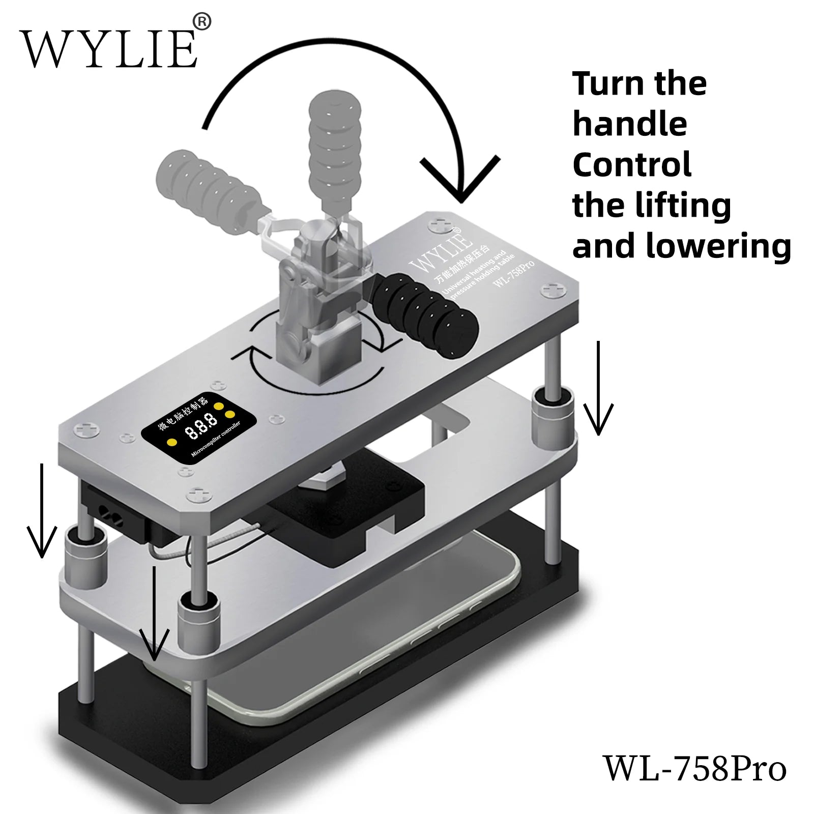 WYLIE WL-758pro Manutenzione Dello Schermo Dei Telefoni