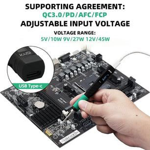 Kaisi K211 65W Portable Soldering Station USB