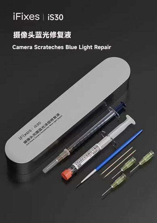 iFixes is30 Camera Scrateches Blue Light Repair