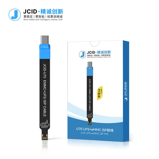 JCID U70 UFS EMMC ISP Cable FPC SATA Dual Connection Jumper Wire