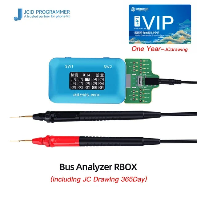 JCID V1SE/V1S PRO Bus Detection Adapter