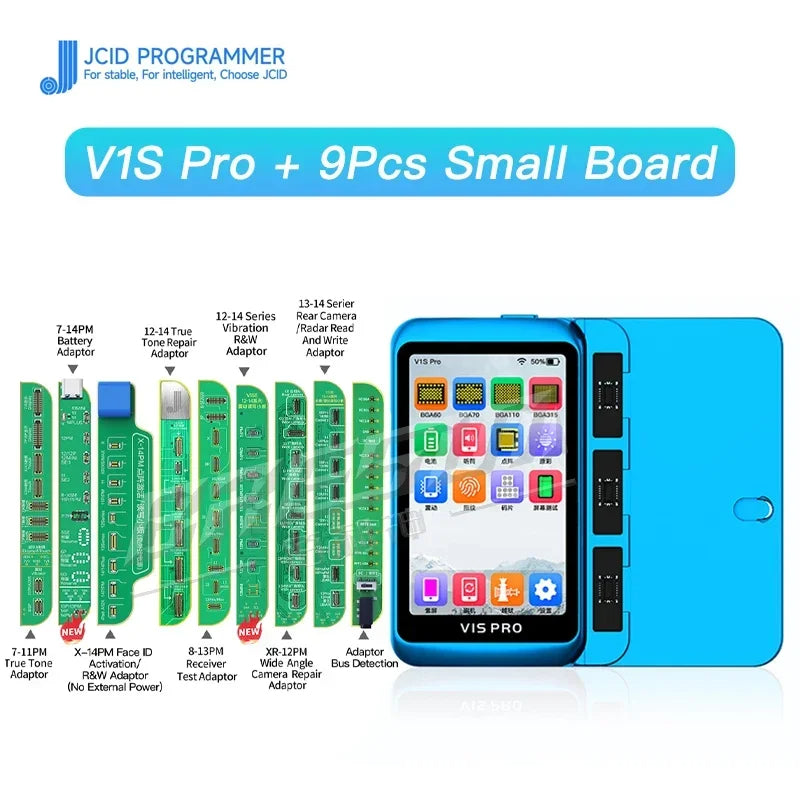 JCID V1S PRO Programmer with BGA315 BGA110 BGA70 BGA60 Socket for